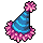 Chapéu de Aniversário Azul