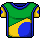 Camisa Uniforme Brasil