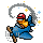 Emblema secreto Aviãozinho Azul!