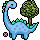 Bebê Brontosaurus