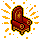 Trono Elegante Escarlate