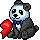 Pandinha Apaixonado
