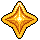 Estrela Cadente Dourada