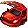 Carro Esportivo Vermelho