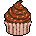 Cupcake de Brigadeiro