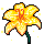 Flor Mágica Dourada