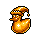 Emblema Secreto 8/10 - Pato Bronze