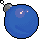 Bolinha de Natal azul