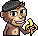 Macaco da Páscoa!