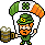 Montei o quarto para o leprechaun Dubbly!