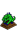 Gargola Verde e Azul