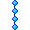 Luz Vertical Azul