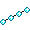 Luz Horizontal Ciano