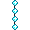 Luz Vertical Ciano