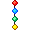 Luz Vertical Colorida