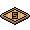 Piso Númérico Laranja (bronze)