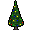 Pinheiro de Natal Enfeitado