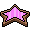 Piso Estrela Rosa (bronze)
