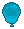 Balão Azul