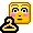 Emoji Tímido