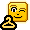Emoji Piscando