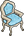 Cadeira Clássica Azul