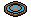 Piso Disco Azul Claro (bronze)