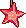 Estrela Cadente Vermelha