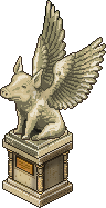 Estatua Porco Cego