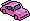 Carro Esportivo Rosa
