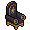 Trono Elegante Obsidiana