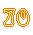 Placa 70 Neon