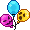 Balões de Halloween Multicoloridos