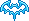Adesivo Morcego Azul