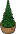 Cesta com Pinheiro