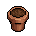 Vaso Marrom