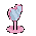 Espelho Pequeno Rosa