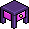 Mesinha de Cabeceira Neon Kawaii