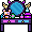 Penteadeira Neon Kawaii