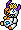 Monstro de Chifres Neon Kawaii