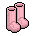 Botas Rosas