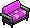 Sofá Pixelado Rosa (não negociável)