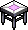 Mesa Pequena Rosa Base