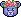 Ursinho Tiara de Flores Azul