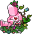 Raro Boneco de Vodu Florido