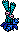 Tocha Tiki Azul