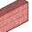 Parede de Tijolos Rosa