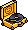Toca-discos Smiley Amarelo