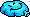 Almofada do Pum Smiley Azul