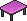 Mesa de quatro pernas rosa